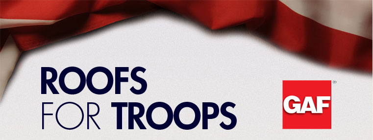 GAF Roofs for Troops