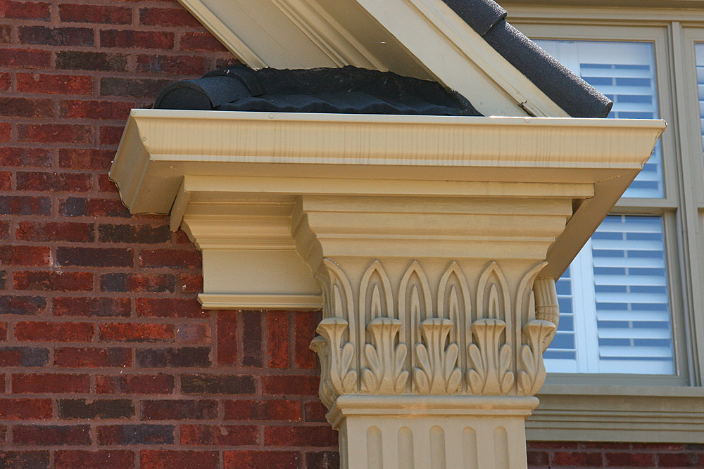 gutter-repair-atlanta Detailed cornice and flashing repair on residential roof in Georgia