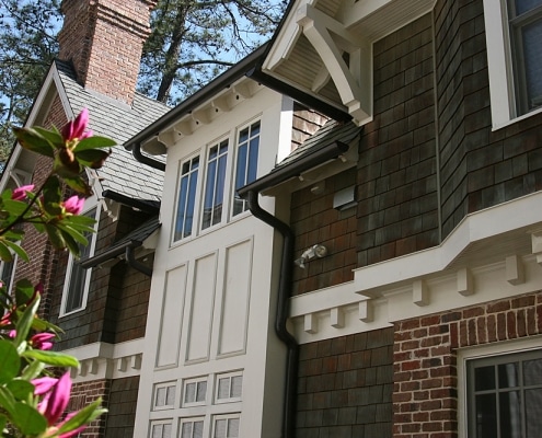 gutters-atlanta-1 K style gutter installation on residential home in Georgia