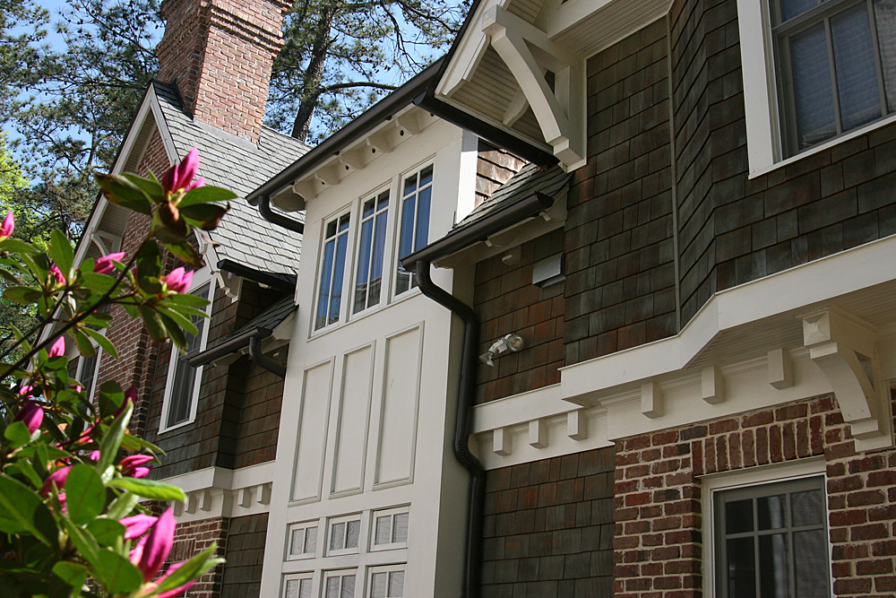 gutters-atlanta-1 K style gutter installation on residential home in Georgia