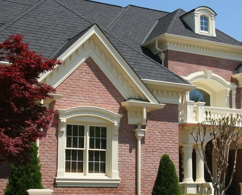 gutters-atlanta-5 Custom copper gutters installed by Academy Roofing