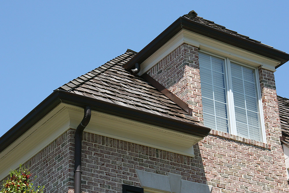 specialty-roofing-2 Copper “W” style valley detail on specialty roof