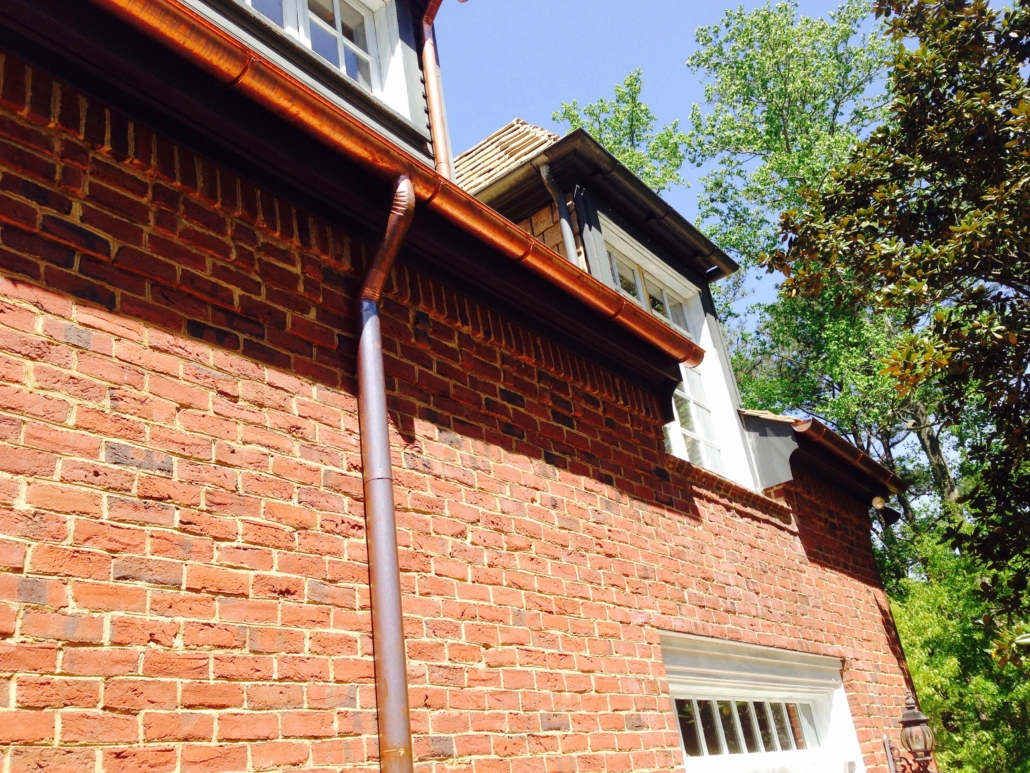Clean, well-maintained gutters prevent water damage.