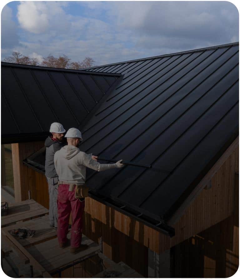 Final Walkthrough of Completed Commercial Roofing Project