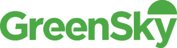 GreenSky logo - trusted financing partner for roofing and home improvement projects